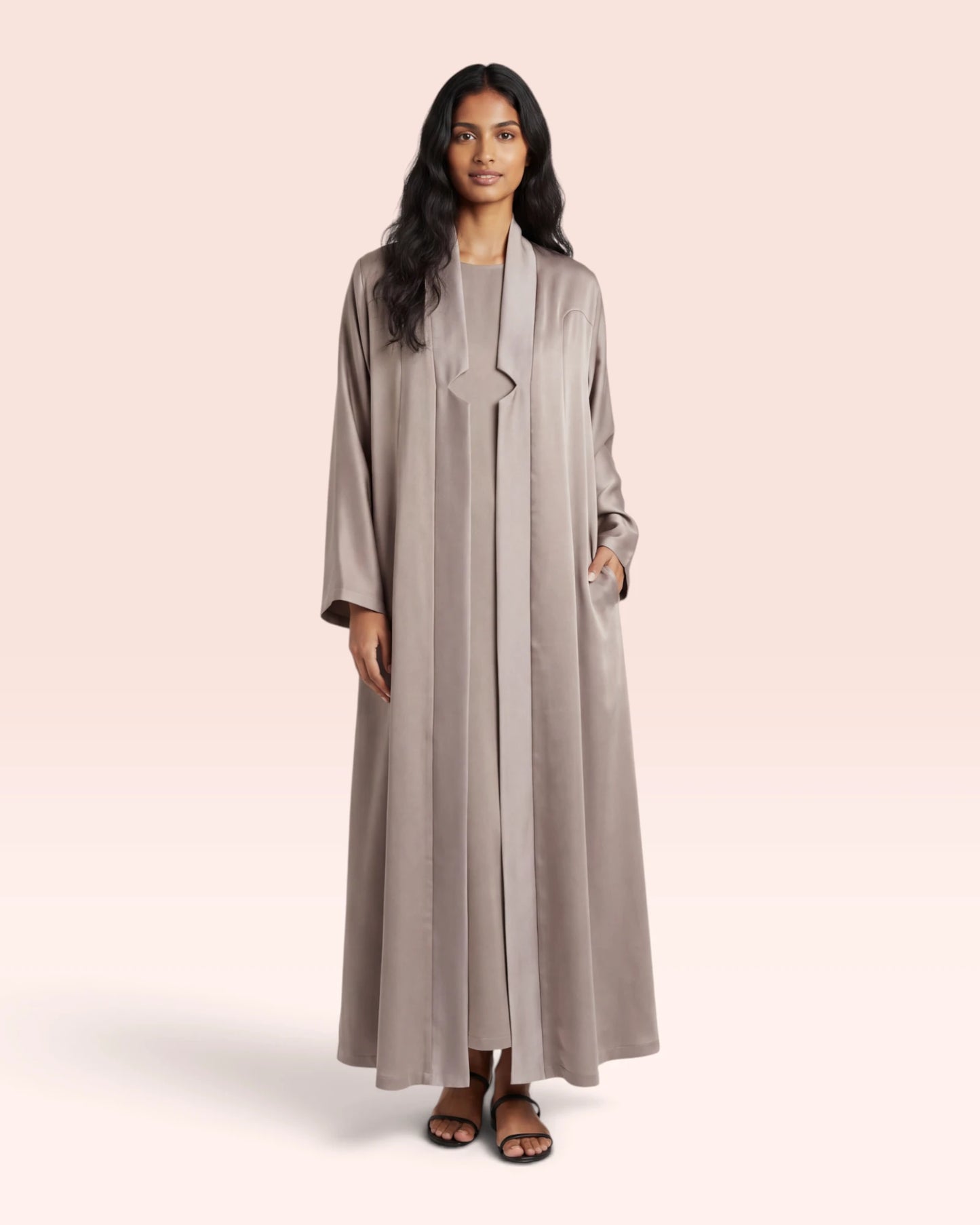 Tuxedo Abaya
