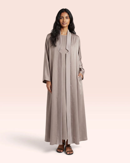 Tuxedo Abaya