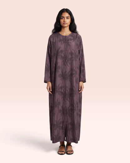 Palm Tencel Abaya
