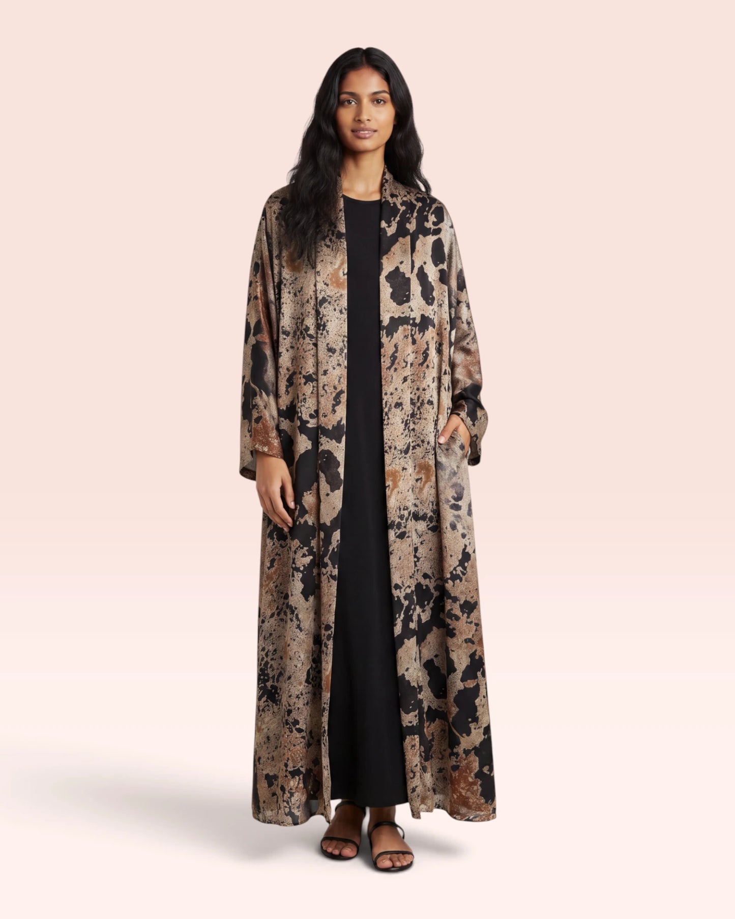 Dusk Marble Abaya
